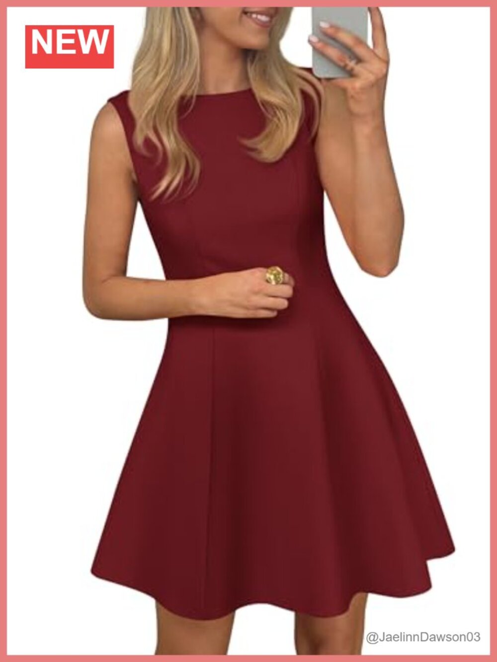 A-Line Mini Dress Boat Neck Sleeveless Formal Cocktail Party